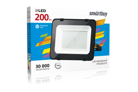 Купить Светодиодный  LED  прожектор FL SMD LIGHT Smartbuy-200W/6500K/IP65  SBL-FLLight-200-65K фото №2