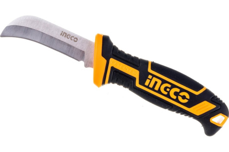 Купить Нож монтажника INGCO HPK82001 закругленный 200 мм фото №3