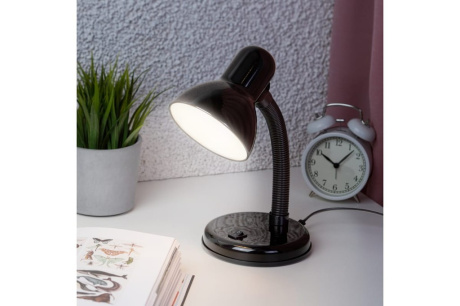Купить Настольная лампа "Эра" N-120-E27-40W-BK черная С0041453 фото №7