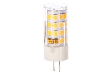 Купить Светодиодная лампа FERON 5W 230V G4 2700K  LB-432 25860 фото №3