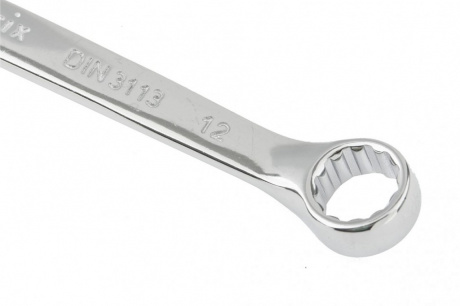 Купить Ключ комбинированный  12 мм  CrV  полированный хром  MATRIX фото №6