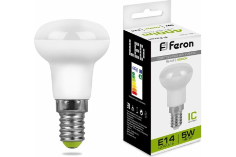 Купить Лампа светодиодная FERON LB-439 5W 230V E14 R39 4000K 400lm фото №1