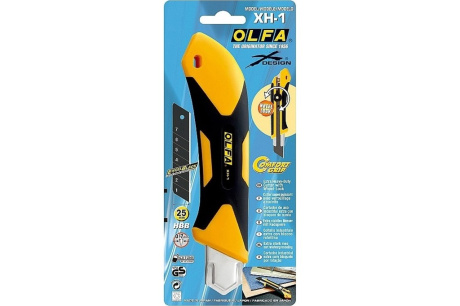 Купить Нож с выдвижным лезвием 25мм OLFA OL-XH-1 фото №6