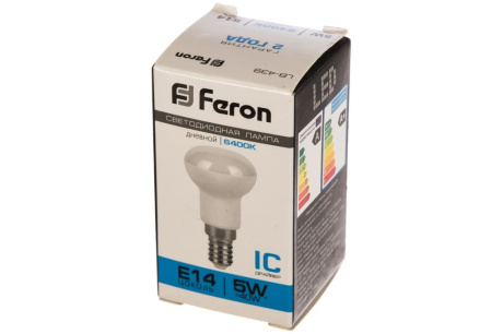 Купить Лампа светодиодная FERON LB-439 5W 230V E14 R39 6400K 420lm фото №8