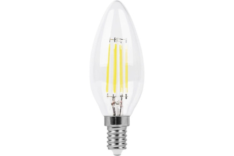 Купить Лампа светодиодная FERON LB-73 филамент 9W 230V E14 свеча 4000K 860lm фото №2