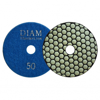 Купить Диск алмазный гибкий DIAM Master Line 100*2 мм шлифовальный К50 фото №1