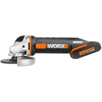 Купить УШМ WORX WX800 20V 2,0Ач фото №4